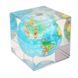 Гіроглобус Solar Globe Mova Фізична карта Міра, куб (MC-5-RBE) MC-5-RBE фото 1
