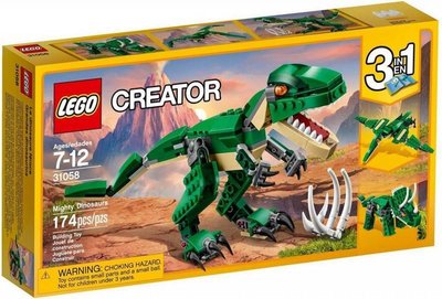 Конструктор LEGO Creator Могутні динозаври 31058L фото