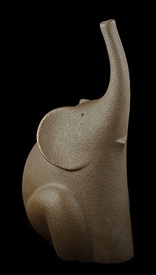 Статуетка N430/B "Слон" 29 см, св.-коричнева. 2337589944765WBROWN фото