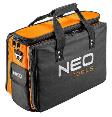 Монтерська сумка Neo, для інструментів, 17 кишень, жорстка конструкція, 3 головних відділу 84-308 фото