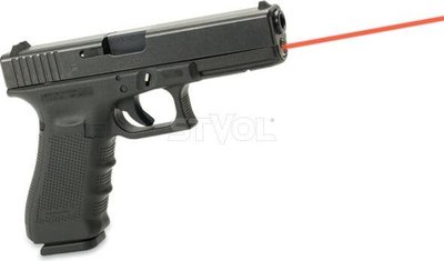 Лазерний цілевказівник інтегрований під Glock 17 Gen 4 (червоний) LMS-G4-17 фото