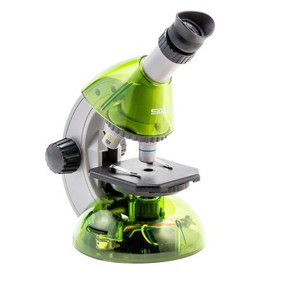 Мікроскоп SIGETA MIXI 40x-640x GREEN (з адаптером для смартфона) 65912 фото