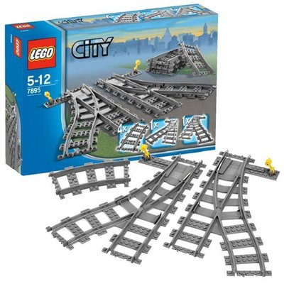Конструктор LEGO City Стрілочний перевід 60238L фото