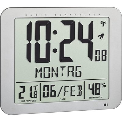 Настінний годинник з термогігрометром TFA (60451654) 60451654 фото