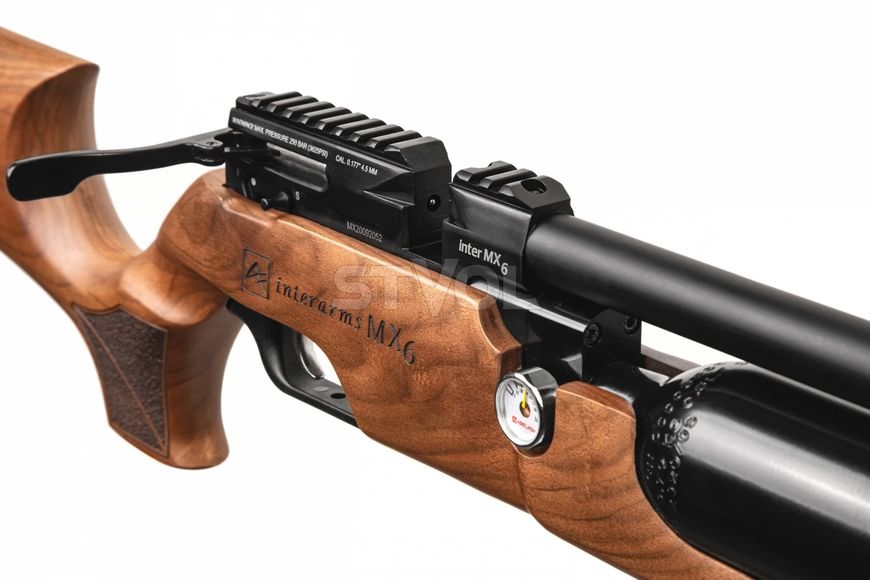 Пневматична PCP- гвинтівка Aselkon MX6 Matte Black 1003369 фото