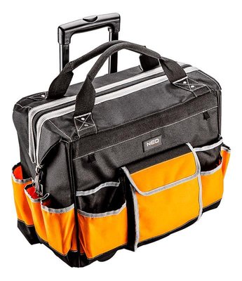 Монтерська сумка для інструментів Neo Tools 84-308, 17 кишень, жорстка конструкція 84-302 фото