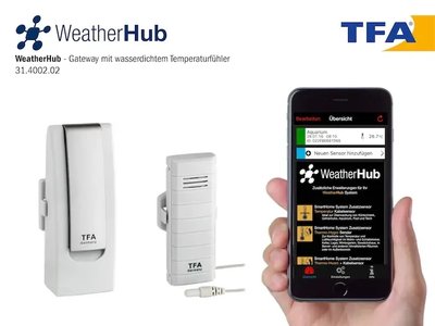 Температурна станція для смартфонів TFA 31400202 WeatherHub, Set2 31400202 фото