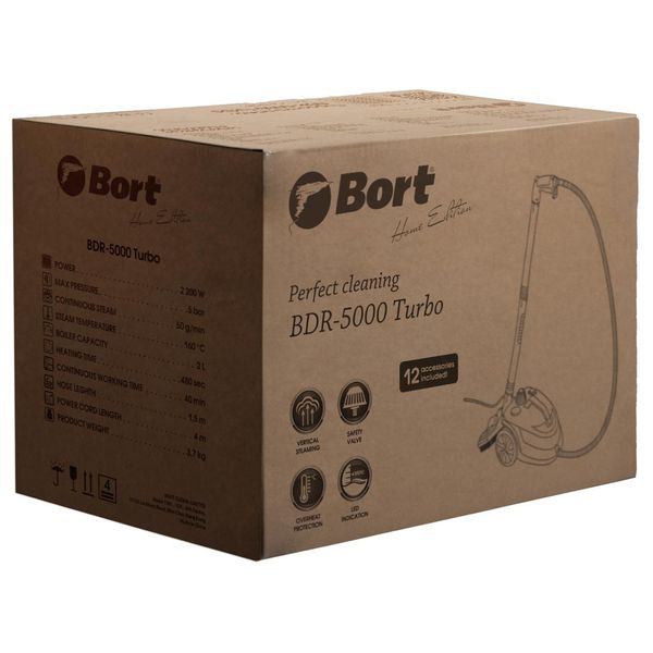 Пароочисник Bort BDR-5000 Turbo BDR-5000 Turbo фото