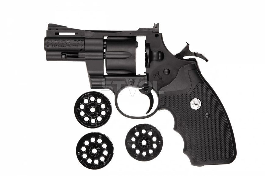 Пневматичний револьвер Umarex Colt Python 2.5 + подарунок 5.8147 фото