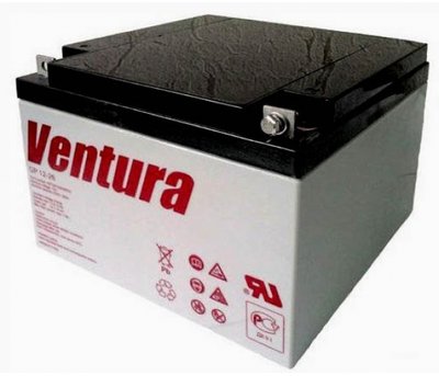 Акумуляторна батарея Ventura 12V 26Ah (175*166*125мм), Q2 U_18030 фото