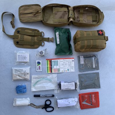 Аптечка для надання першої допомоги (First Aid Kit) (зелена) First Aid Kit фото