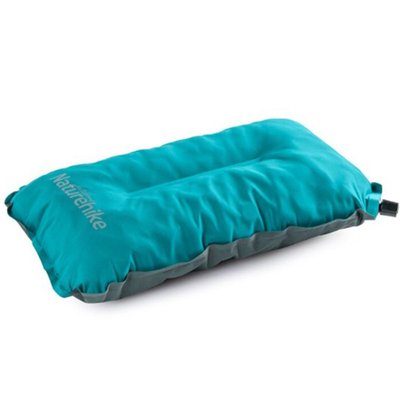 Самонадувна подушка Naturehike Sponge automatic Inflatable Pillow UPD NH17A001-L Blue 6927595746257 фото