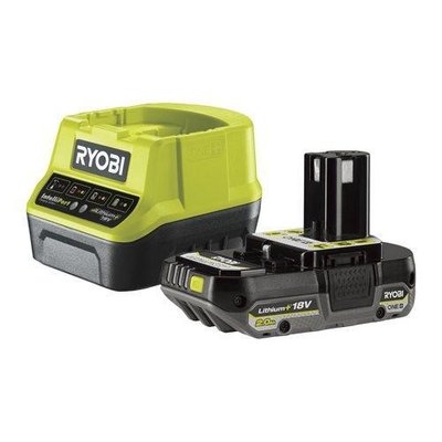 Набір акумулятор + зарядний пристрій RYOBI ONE + RC18120-120C, 18В, 2Аг 5133005090 фото