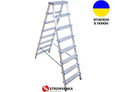 Двостороння алюмінієва стрем'янка VIRASTAR GORA 2х8 VDD028 фото