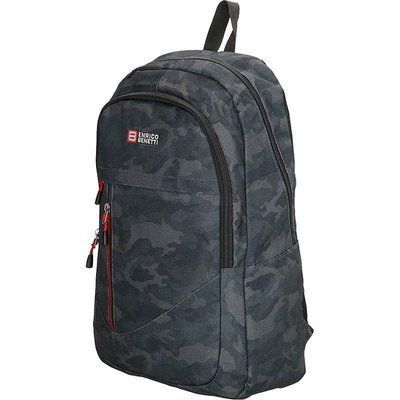 Міський рюкзак Enrico Benetti Stockholm Black з відд. для ноутбука 17.3" 23 л (Eb62081 001) Eb62081 001 фото