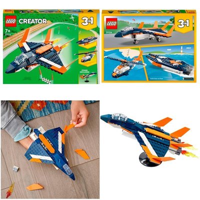 Конструктор LEGO Creator Надзвуковий літак 31126L фото