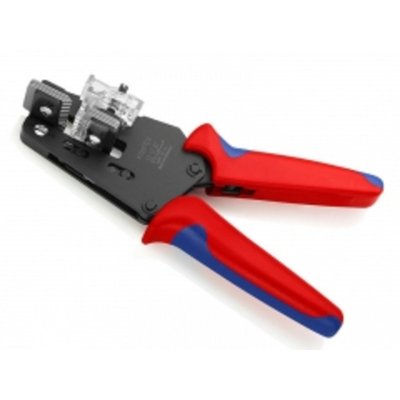Прецизійний інструмент для видалення ізоляції з фасонними ножами Knipex, 12 12 02 12 12 02 фото