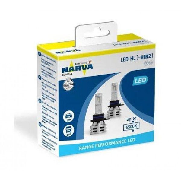 Світлодіодні лампи Narva 18044 HIR2 12/24v 6500K X2 24W RPL Range Performance (2 шт) 31247-car фото