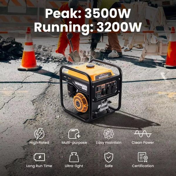 Генератор інверторний MaXpeedingRods MXR4500i mxr4500i фото