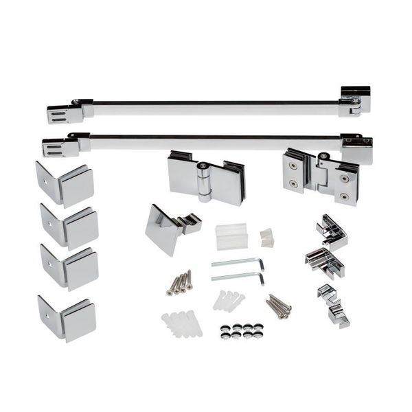 Душова кабіна Qtap Capricorn CRM10128RC6 120x80 см, скло Clear 6 мм, покриття CalcLess без піддона SD00045263 фото