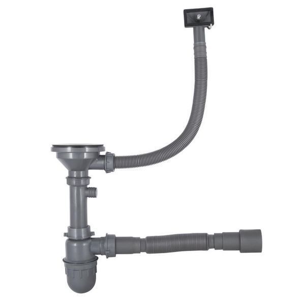 Кухонна мійка Brinex 7750 0,8 мм Satin (BRIN7750SAT08) SD00054097 фото