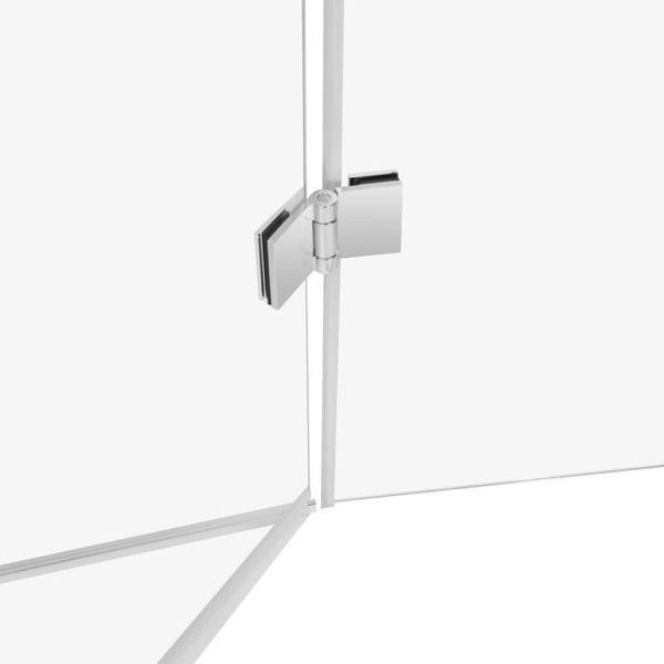 Душова кабіна Qtap Capricorn CRM10128RC6 120x80 см, скло Clear 6 мм, покриття CalcLess без піддона SD00045263 фото