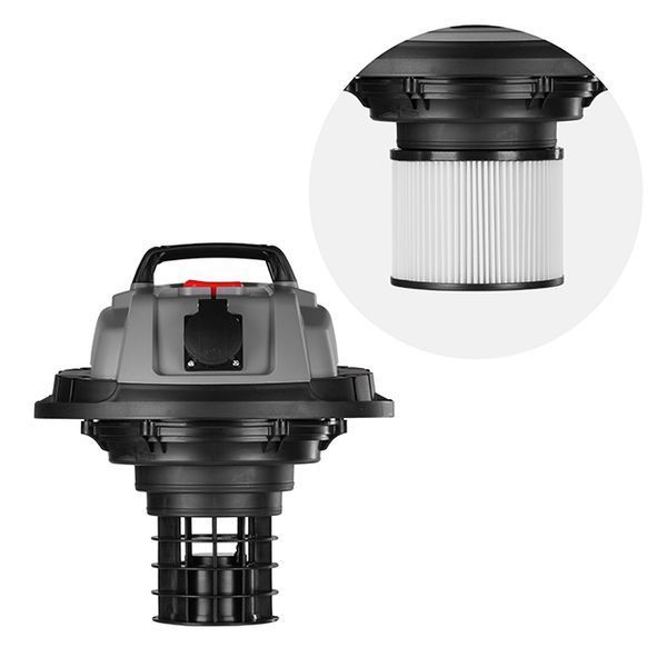 Пилосос будівельний INTERTOOL DT-1030 DT-1030 фото
