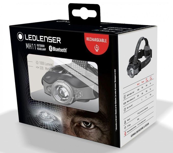 Налобний ліхтар Led Lenser MH11 Outdoor Black&Gray (500996) 500996 фото