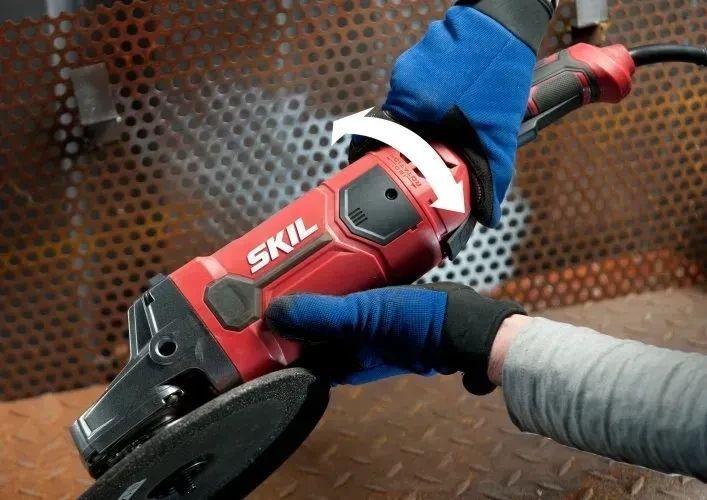 Болгарка (кутова шліфувальна машина) мережева 230мм 2200 Вт "VRS+" SKIL 9791 AB 11070500201 (AG1E9791AB) 11070500201 фото