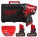 Гайковерт акумуляторний безщітковий 1/2'' MILWAUKEE, M12 FCIWF12G3-502X, 746Нм, з кільцем (зарядний пристрій С12 С, 2 акумулятор 4933493455 фото 1
