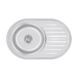Кухонна мійка Brinex 7750 0,8 мм Satin (BRIN7750SAT08) SD00054097 фото 1