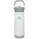 Термопляшка Stanley Go Iceflow flip straw 0.65 л polar (6939236382731) 6939236382731 фото 1
