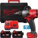 Дриль-шуруповерт акумуляторний безщітковий ударний MILWAUKEE M18 ONEPD3-502X, 158Нм (зарядний пристрій М12-18 FC, 2 акумулятори 4933492801 фото 1