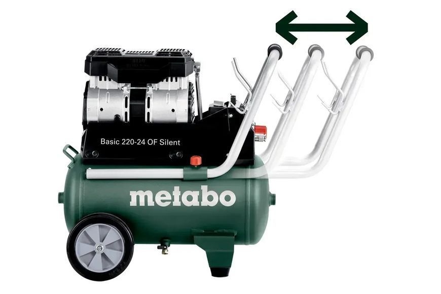 Компресор Metabo Basic 220-24 OF Silent (Безкоштову доставку) 601593000 фото
