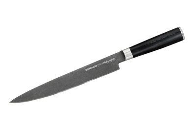 Ніж кухонний для тонкої нарізки 230 мм Samura MO-V Stonewash (SM-0045B) SM-0045B фото