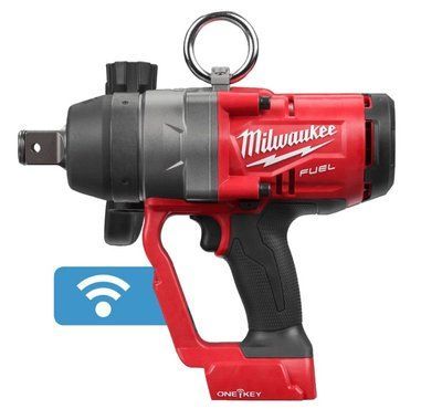 Гайковерт акумуляторний безщітковий 1'' MILWAUKEE, M18 ONEFHIWF1-0, 2400Нм, з кільцем (каркас, картонне пакування) 4933499162 фото