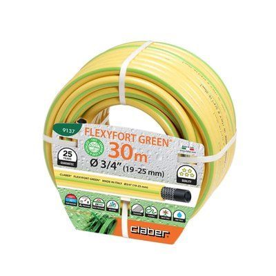 Шланг для поливання Claber Flexyfort Green 9137, 30 м 3/4" жовтий 91370000 91370000 фото