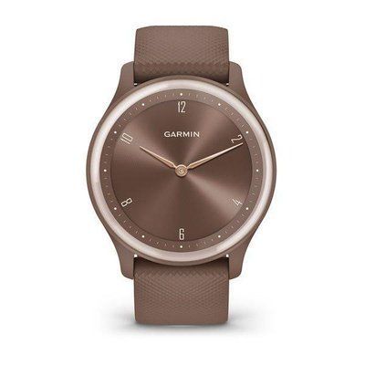 Фітнес годинник Garmin vivomove Sport Cocoa із силіконовим ремінцем 010-02566-02 010-02566-02 фото