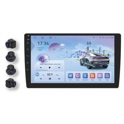 MP5 ресивер SHUTTLE SDUA-9095 Black/Multicolor + 4 камери 360 60454 фото