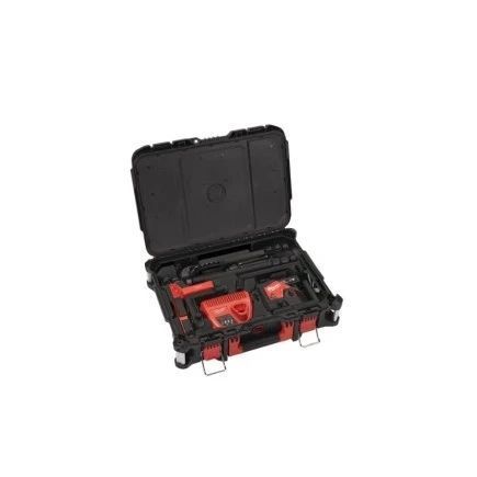 Нівелір лазерний акумуляторний 3D MILWAUKEE M12 3PL-401C (330 |, зелений промінь) (ЗУ + 1Х4А&middot;год + кейс) 4933478102 фото