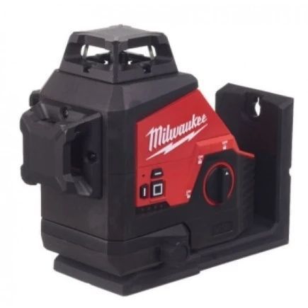 Нівелір лазерний акумуляторний 3D MILWAUKEE M12 3PL-401C (330 |, зелений промінь) (ЗУ + 1Х4А&middot;год + кейс) 4933478102 фото