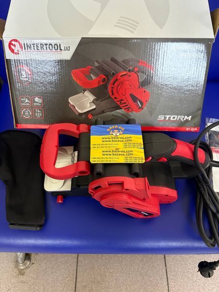 Шліфмашина стрічкова INTERTOOL WT-0530 WT-0530 фото