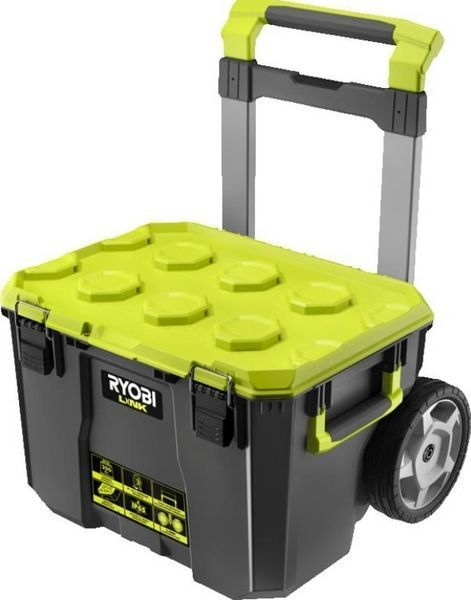 Ящик модульний для інструменту Ryobi Link RSL201, 5132006074 , телескопічне руків'я, 39х57х49.5см, пластик 5132006074 фото