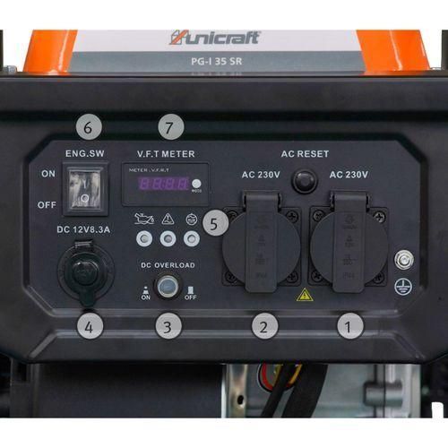 Інверторний електрогенератор Unicraft PG-I 35 SR 6707235 фото
