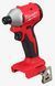 Шуруповерт ударний акумуляторний безщітковий 1/4'' HEX MILWAUKEE, M18 BLIDRC-0. 190Нм (каркас, кліпса для ременя) 4933492839 фото 5