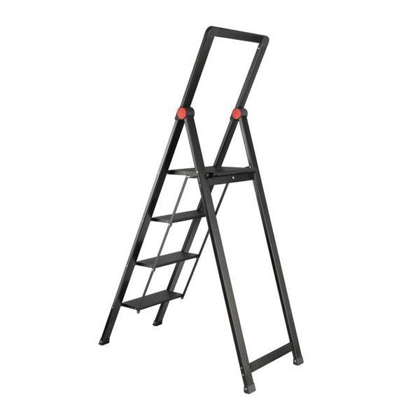 Драбина алюмінієва Black Slim STORM INTERTOOL LT-5004 LT-5004 фото