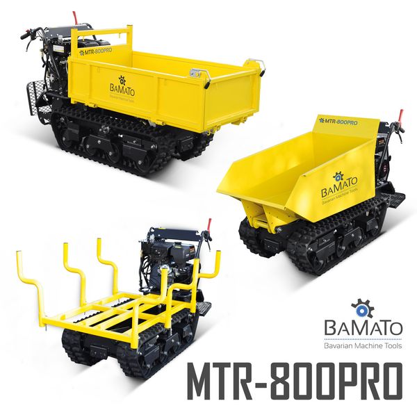 Думпер гусеничный, мини самосвал Bamato MTR-800PRO MTR-800PRO фото