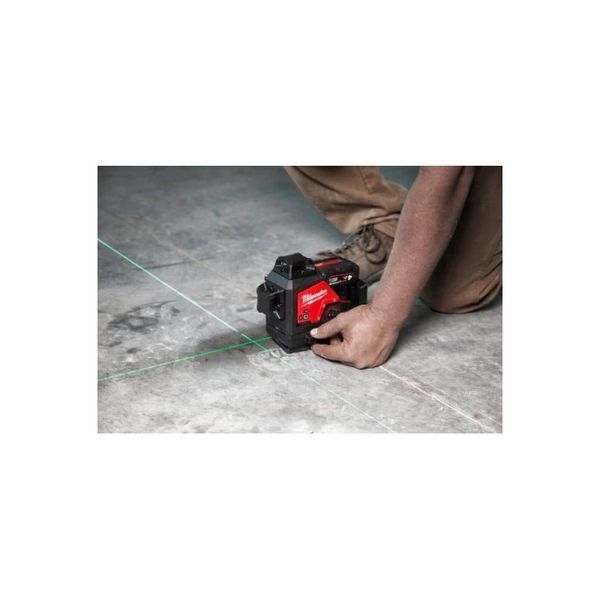Нівелір лазерний акумуляторний 3D MILWAUKEE, M12 3PLSKIT-401P (ЗП + 1ак.Х4Аг + обладнання + PACKOUT) 4933499379 4933499379 фото