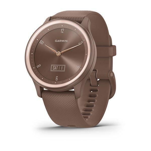 Фітнес годинник Garmin vivomove Sport Cocoa із силіконовим ремінцем 010-02566-02 010-02566-02 фото