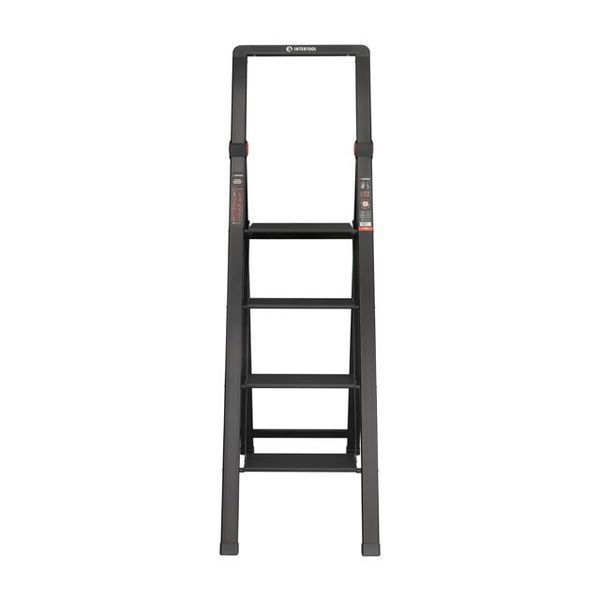 Драбина алюмінієва Black Slim STORM INTERTOOL LT-5004 LT-5004 фото